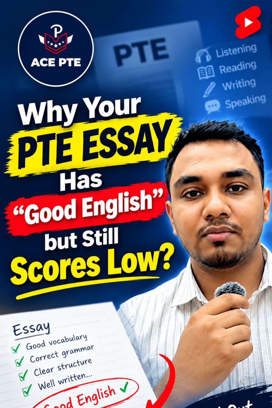 ACE Language PTE tips video